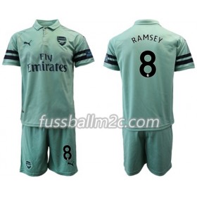 Fußballtrikots Arsenal Ramsey 8 Kinder Ausweich Trikotsatz 2018-2019